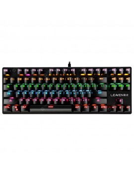 87-key Wired Blue Switch Mechanical Keyboard