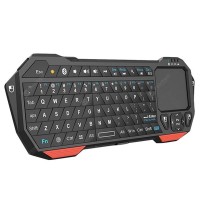 BT05 Mini Bluetooth Keyboard with Touchpad for Smart TV Projector Compatible with Android iOS Windows