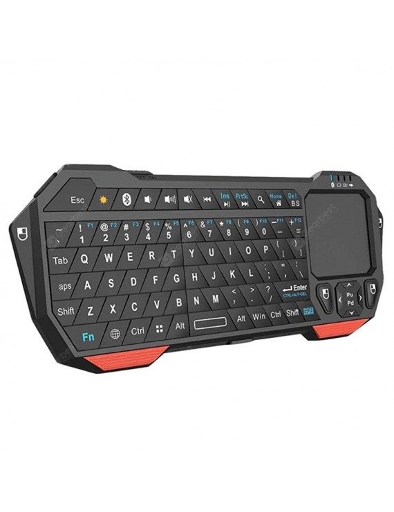 Keyboards - BT05 Mini Bluetooth Keyboard with Touchpad for Smart TV Projector Compatible with Android iOS Windows