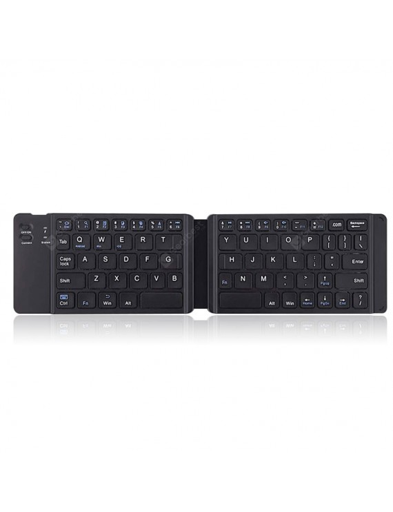 Keyboards - BT18 Bluetooth Foldable Keyboard Wireless Mini Keyboard Three Systems Universal for Mobile Phone Tablet