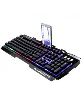 Desktop Dual USB Wired Notebook Computer Keyboard