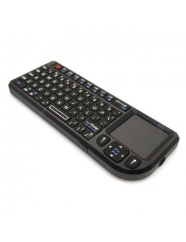 E221 2.4GHz Wireless Mini Keyboard Portable Waterproof with Touchpad Multimedia Conference Handheld Multifunctional Keyboard for Laptop Computer Smart TV Box