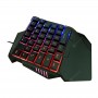Keyboards - G7 One Handed Gaming Keyboard Mobile Game Color Backlit Player Mechanical Sensation Keypad