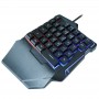 Keyboards - G7 One Handed Gaming Keyboard Mobile Game Color Backlit Player Mechanical Sensation Keypad