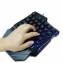 Keyboards - G7 One Handed Gaming Keyboard Mobile Game Color Backlit Player Mechanical Sensation Keypad