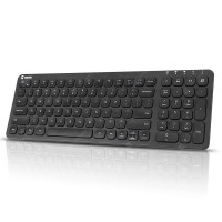 K02 Ultra-thin 2.4G Wireless Bluetooth Keyboard Office Home Keyboard