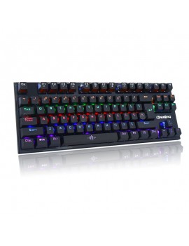 K28 Mechanical Wired Gaming Keyboard Blue Axis Cool Edition USB Interface