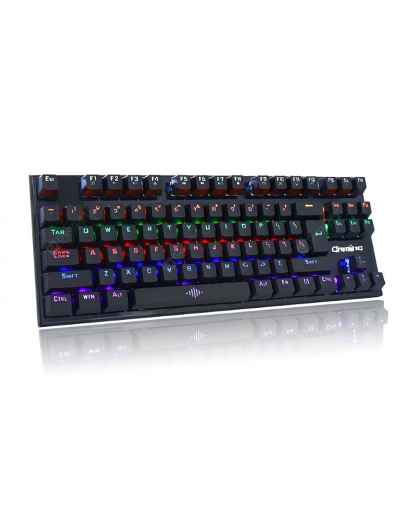 Keyboards - K28 Mechanical Wired Gaming Keyboard Blue Axis Cool Edition USB Interface