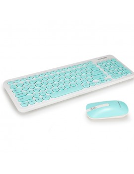 KM520 Slim Mute 2.4G Wireless Keyboard And Mouse Set