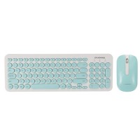 KM520 Slim Mute 2.4G Wireless Keyboard And Mouse Set