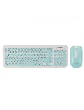 KM520 Slim Mute 2.4G Wireless Keyboard And Mouse Set