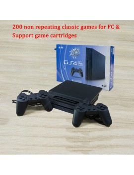 8Bit Game Station Controller 4 GS4 PRO for FC TV Player Video Game Console Built-in 200 Non-repeating Games Extra Cartridge Gift