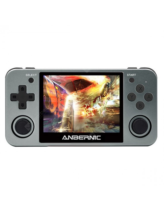 Game Accessories - HDMI ANBERNIC Retro Game RG350 Video Games Upgrade Game Console PS1 Game 64bit Opendingux 3.5 inch 2500+ Games RG350m Child Gift