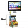 Game Accessories - Mini Arcade Game 156 Classic Handheld Games Portable for Kids & Adults 2.8inch Eye-Protected Colorful Screen & Rechargeable Battery