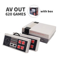 Mini TV Game Console 8 Bit Retro Video Game Console Built-In 620 Games with Dual Controllers Handheld Game Player