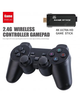 New 4K Games USB Wireless Console 3500 Classic Game Stick Video Game Console 8 Bit Mini Retro Controller HDMI Output Dual Player