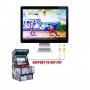 Game Accessories - Retro Mini Arcade Handheld Game Console 16 Bit Game Player Built-in 156 Classic Games For Kids Gift Toy