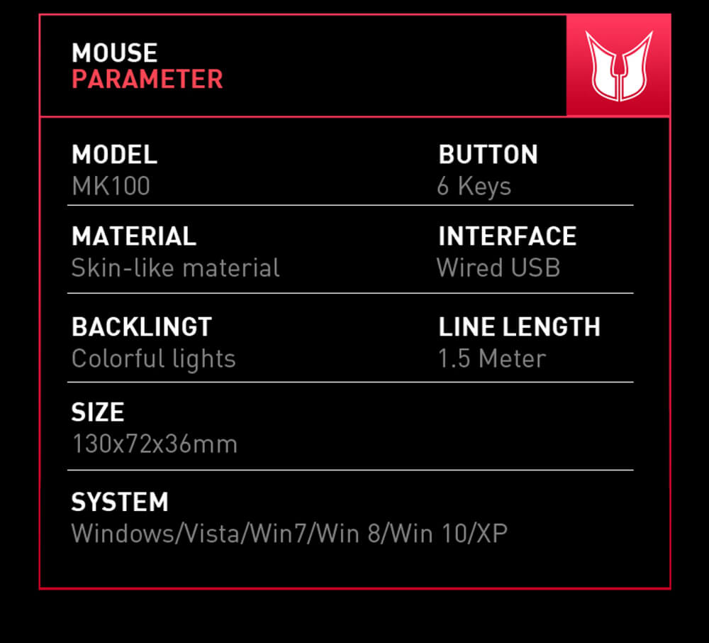 MK100 Keyboard Wired USB Waterproof Backlight Keyboard Game Office Mechanical Keyboard Mouse Set - Black MK100 Keyboard Wired USB Waterproof Backlight Keyboard Game Office Mechanical Keyboard Mouse Set - Black