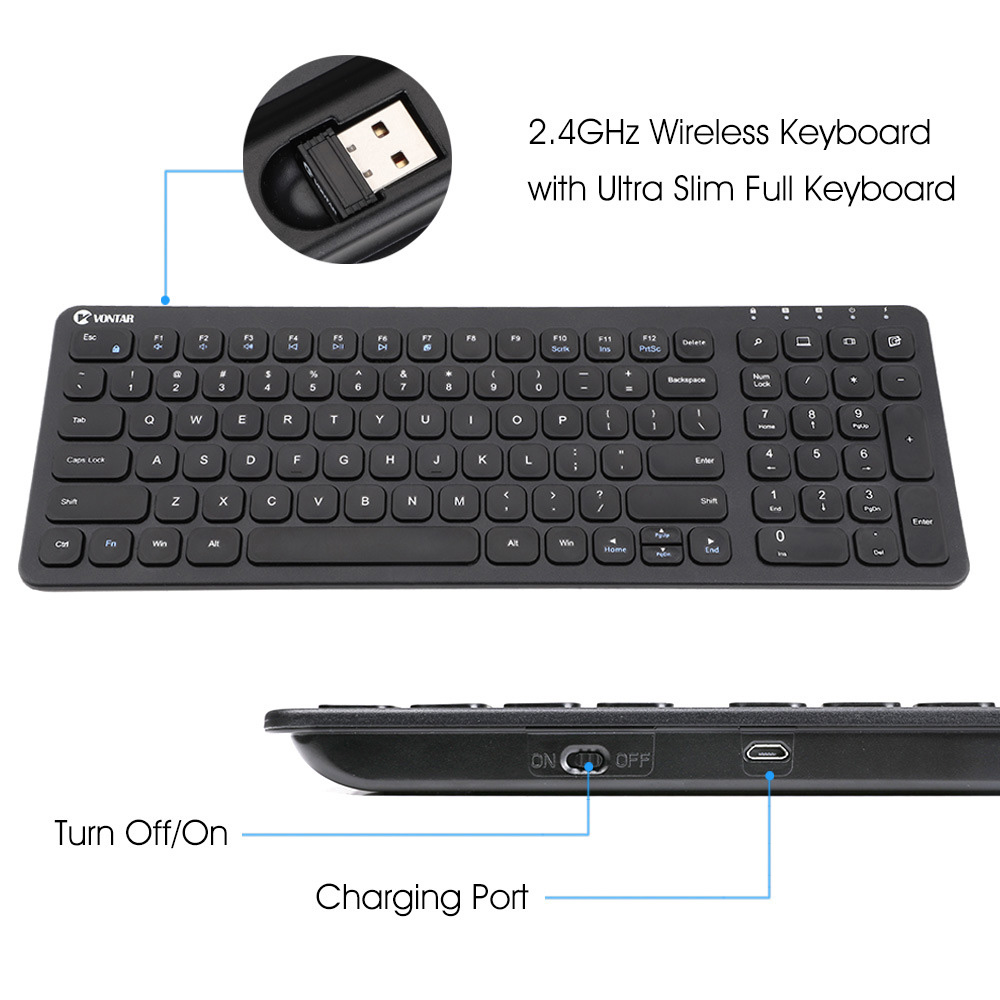 K02 Wireless Bluetooth Keyboard - Black K02 Wireless Bluetooth Keyboard - Black