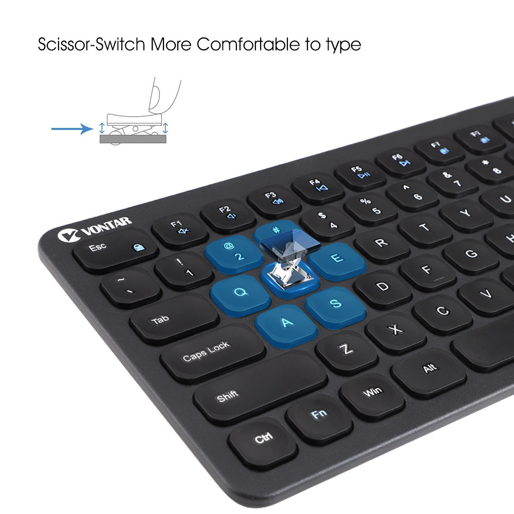 K02 Wireless Bluetooth Keyboard - Black K02 Wireless Bluetooth Keyboard - Black