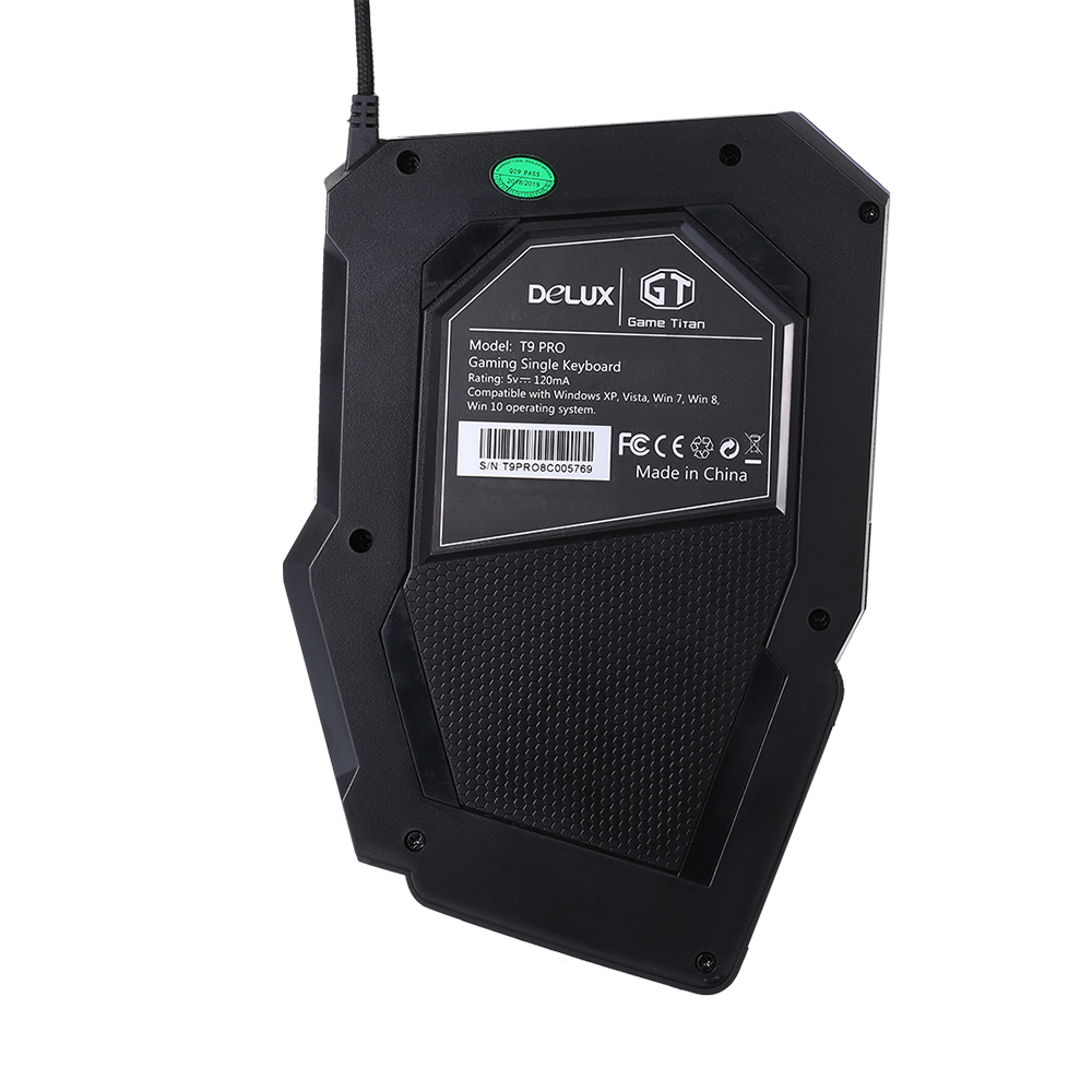 Mini Keyboard T9 Pro Professional Mechanical Gaming Keypad- Black Mini Keyboard T9 Pro Professional Mechanical Gaming Keypad- Black