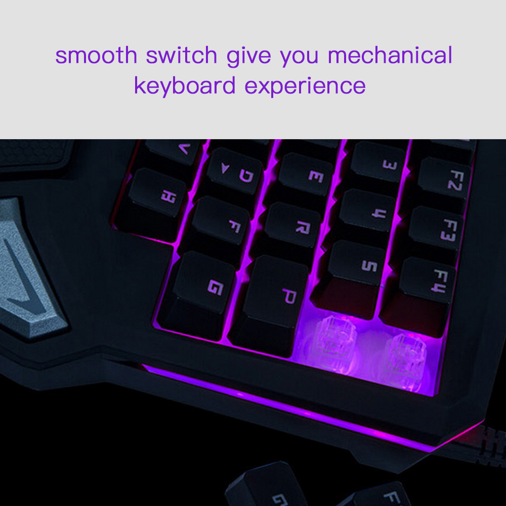 Mini Keyboard T9 Pro Professional Mechanical Gaming Keypad- Black Mini Keyboard T9 Pro Professional Mechanical Gaming Keypad- Black