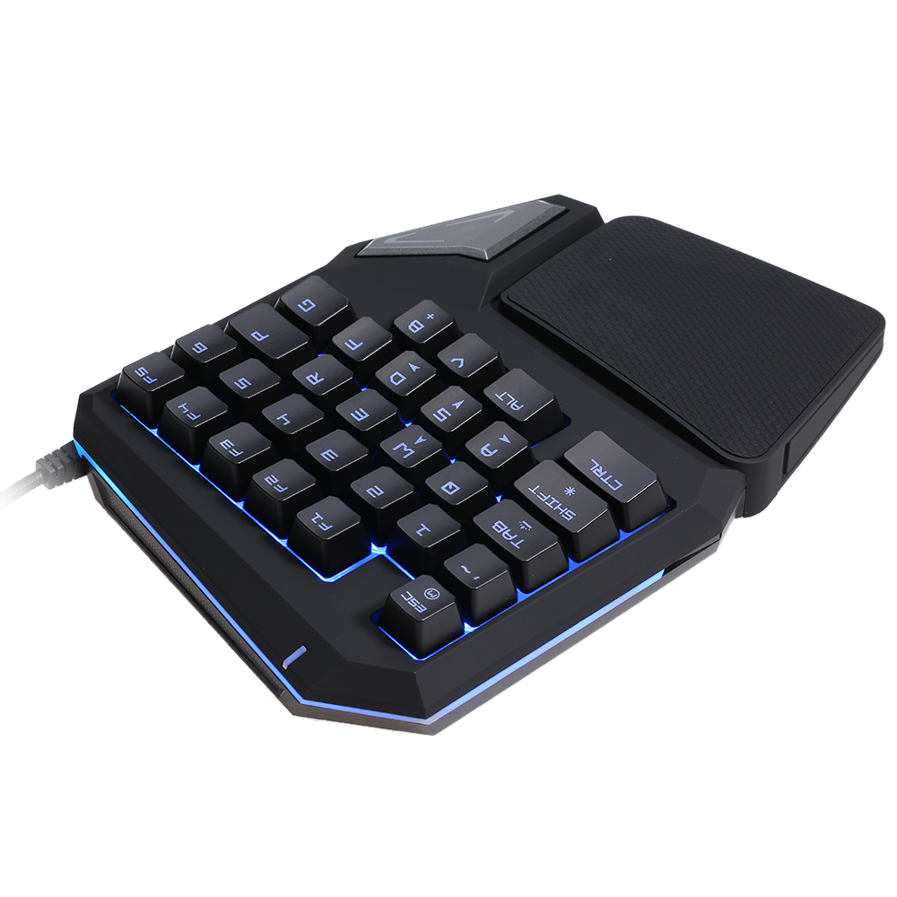 Mini Keyboard T9 Pro Professional Mechanical Gaming Keypad- Black Mini Keyboard T9 Pro Professional Mechanical Gaming Keypad- Black