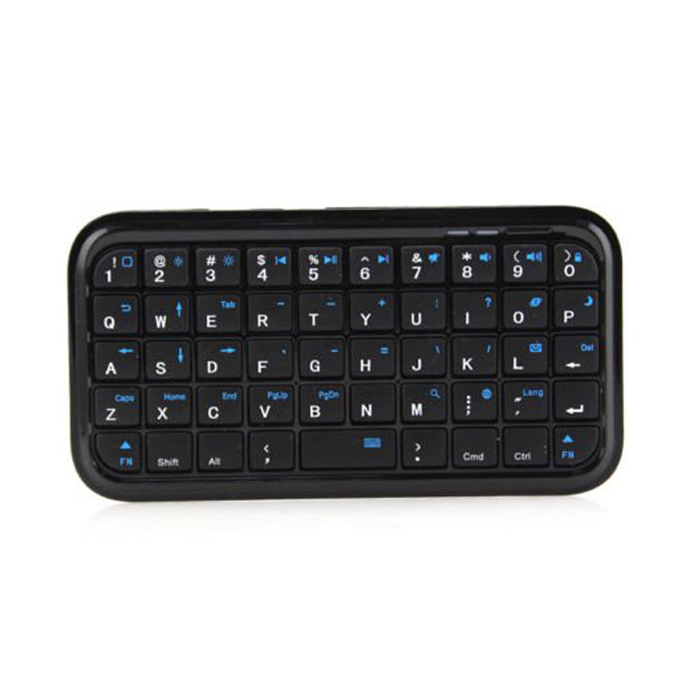 Mini Wireless Rechargeable Ultra-Thin Bluetooth 3.0 Keyboard - Black Mini Wireless Rechargeable Ultra-Thin Bluetooth 3.0 Keyboard - Black
