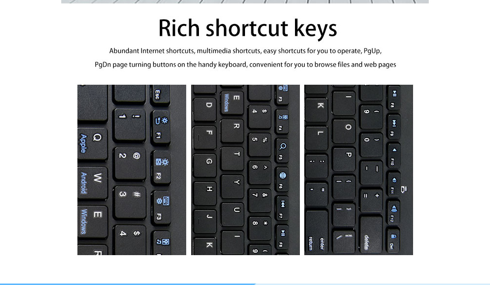 X5 Wireless Bluetooth Keyboard - Platinum X5 Wireless Bluetooth Keyboard - Platinum