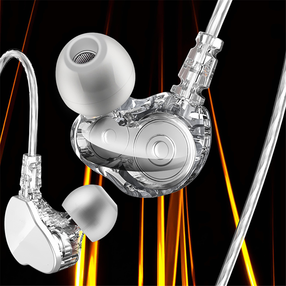 2018 New Super Cool and Fashionable Heavy Bass Double Moving-coil Headphone- Purple 2018 New Super Cool and Fashionable Heavy Bass Double Moving-coil Headphone- Purple