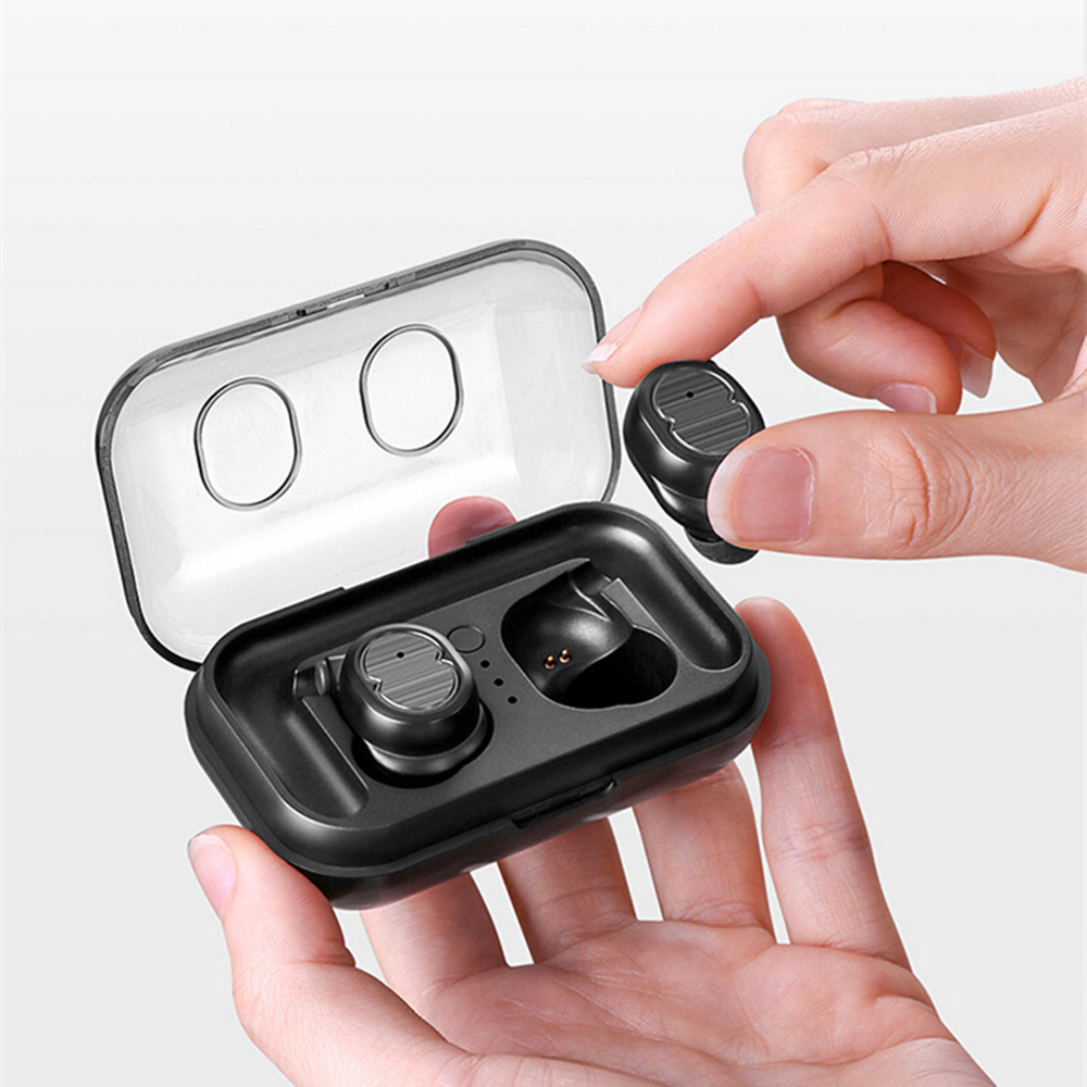 TWS - 8 Wireless Mini Binaural Bluetooth Earphones In-ear Stereo Sports Earbuds With Mic And Charging Dock- Lava Red TWS - 8 Wireless Mini Binaural Bluetooth Earphones In-ear Stereo Sports Earbuds With Mic And Charging Dock- Lava Red