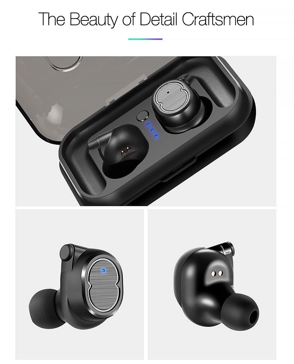 TWS - 8 Wireless Mini Binaural Bluetooth Earphones In-ear Stereo Sports Earbuds With Mic And Charging Dock- Lava Red TWS - 8 Wireless Mini Binaural Bluetooth Earphones In-ear Stereo Sports Earbuds With Mic And Charging Dock- Lava Red