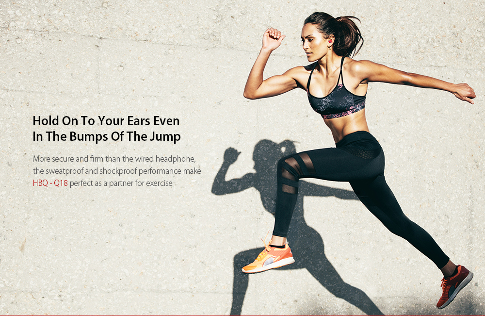 HBQ - Q18 TWS Mini Binaural Stereo Wireless Bluetooth Earbuds with Charging Box - Red HBQ - Q18 TWS Mini Binaural Stereo Wireless Bluetooth Earbuds with Charging Box - Red