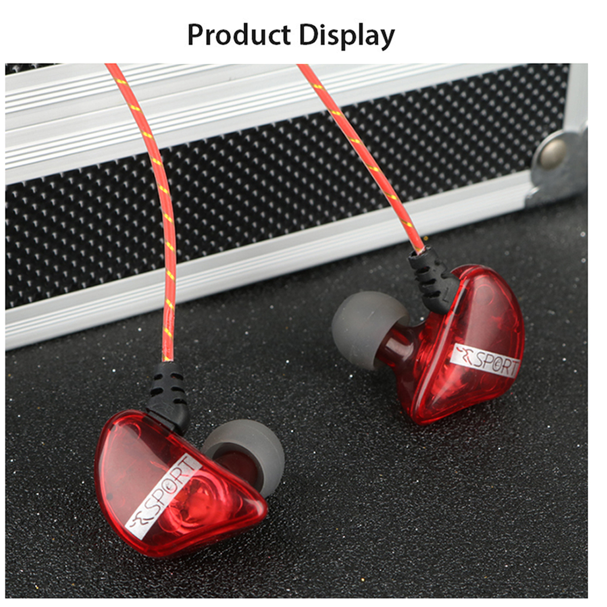 X6B Sport Earphone Music Headset - Blue X6B Sport Earphone Music Headset - Blue