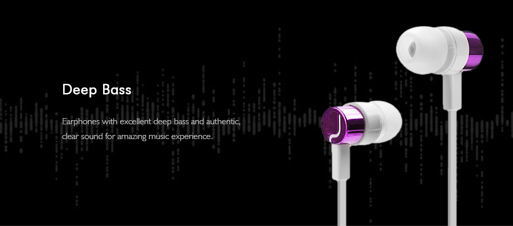In-ear Earphones Noodle Line Bass for MP4 / MP3 - Aztech Purple In-ear Earphones Noodle Line Bass for MP4 / MP3 - Aztech Purple