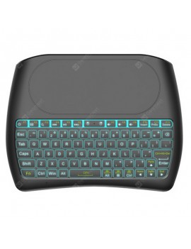D8 Mini Keyboard Mouse Large Touchpad 2.4G Wireless Keyboard Win10 Computer Android TV Box Universal