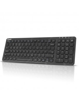 K02 Ultra-thin 2.4G Wireless Bluetooth Keyboard Office Home Keyboard