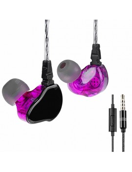 2018 New Super Cool and Fashionable Heavy Bass Double Moving-coil Headphone